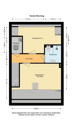 Floorplan - Langetaam 5B, 3155 TE Maasland